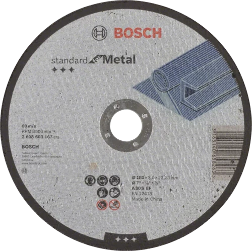 Tarcza tnąca do metalu 180 mm do cięcia prostego BOSCH 2608619769