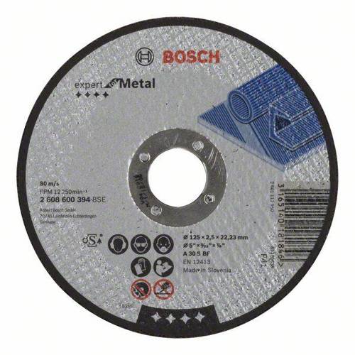 Tarcza tnąca prosta Expert for Metal 125x22,23 Bosch 2608600394