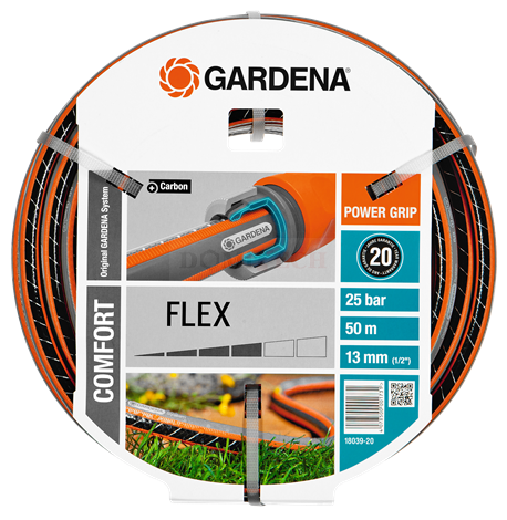 Wąż ogrodowy Comfort Flex 1/2", 50 m  Gardena 18039-20