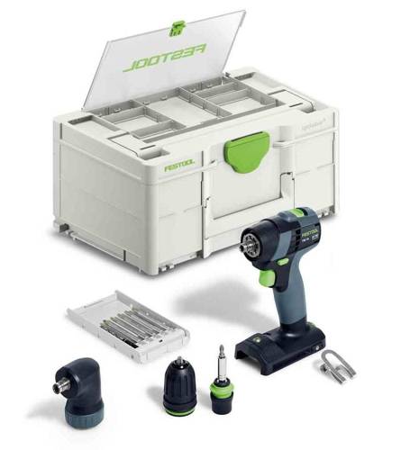 Wiertarko-wkrętarka Festool TXS 18-Basic-Set (577335)