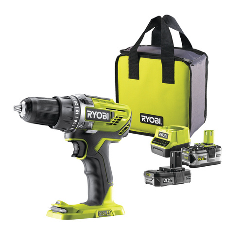 Wiertarko-wkrętarka Ryobi R18DD3-252S