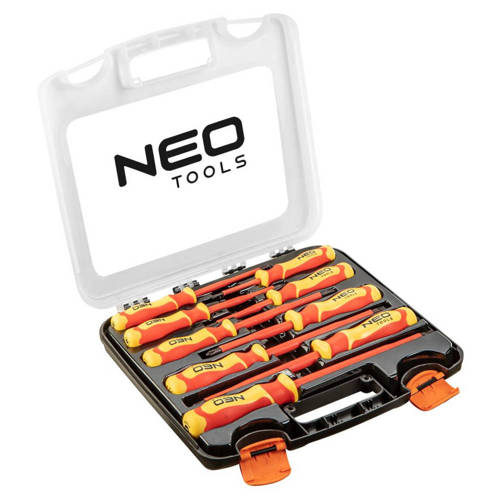 Wkrętaki NEO Tools 1000V zestaw 9 szt. 04-142