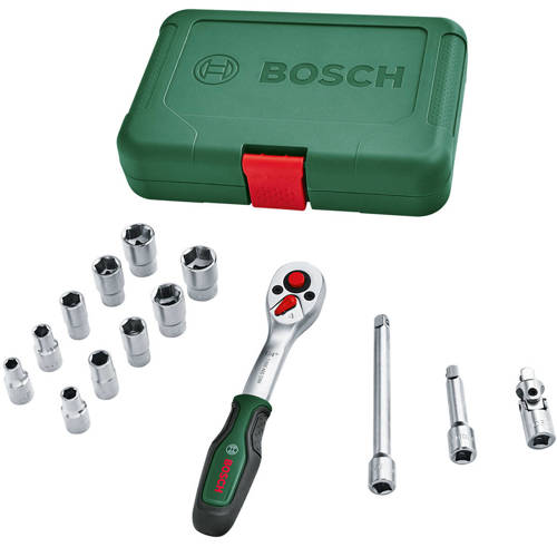 Zestaw kluczy nasadowych ¼" Bosch 1600A02BY0