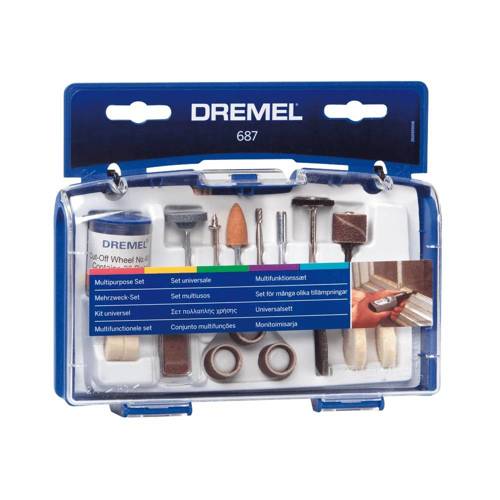 Zestaw uniwersalny Dremel 26150687JA 52 el.