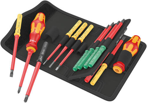 Zestaw wkrętaków Kraftform Kompakt VDE 17 Universal 1 Tool Finder Wera 05006611001