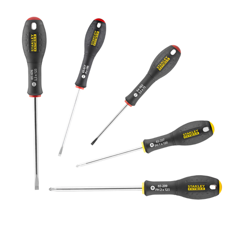 Zestaw wkrętaków STANLEY FATMAX - 5 elementów + szczypce Groove Joint Plier