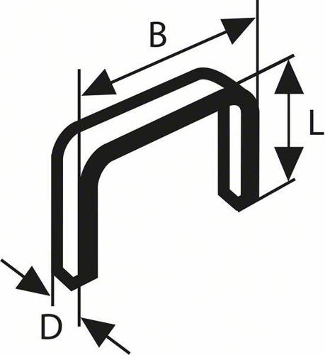 Zszywka, typ 53 Bosch 2609255823