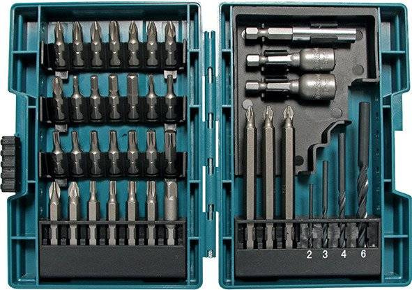 Zestaw wierteł i bitów 38 elementów Makita B-54106
